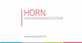 Logo HORN Orientierungssysteme